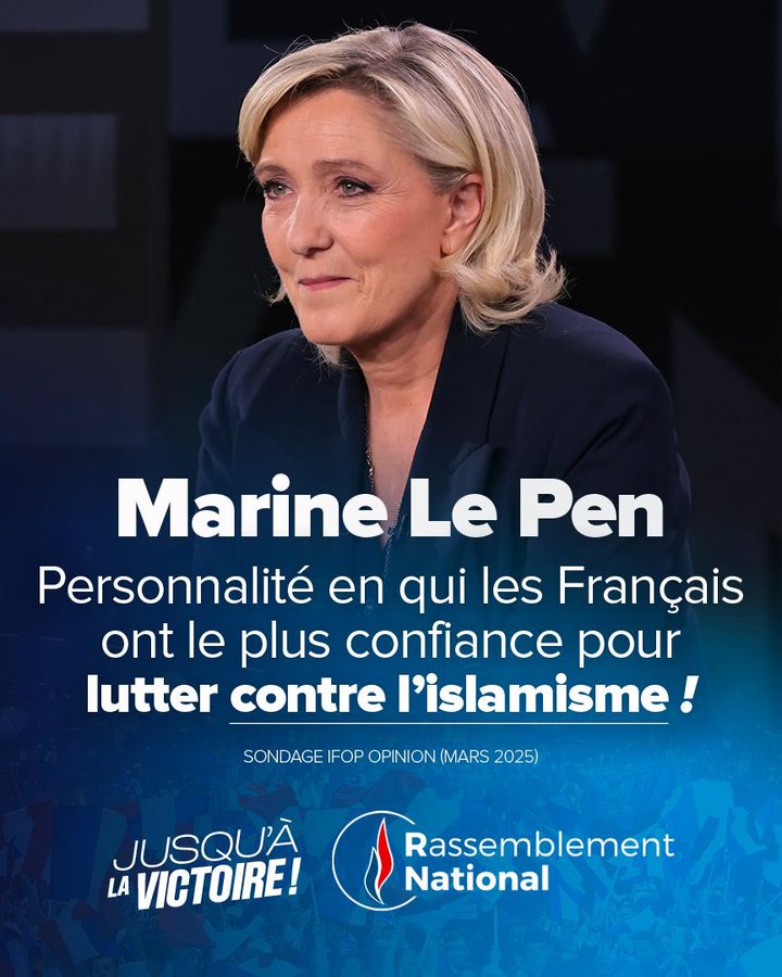 Marine Le Pen poster