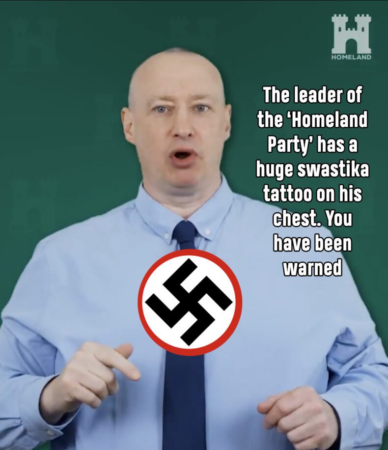 Kenny Smith – the man with the swastika tattoo