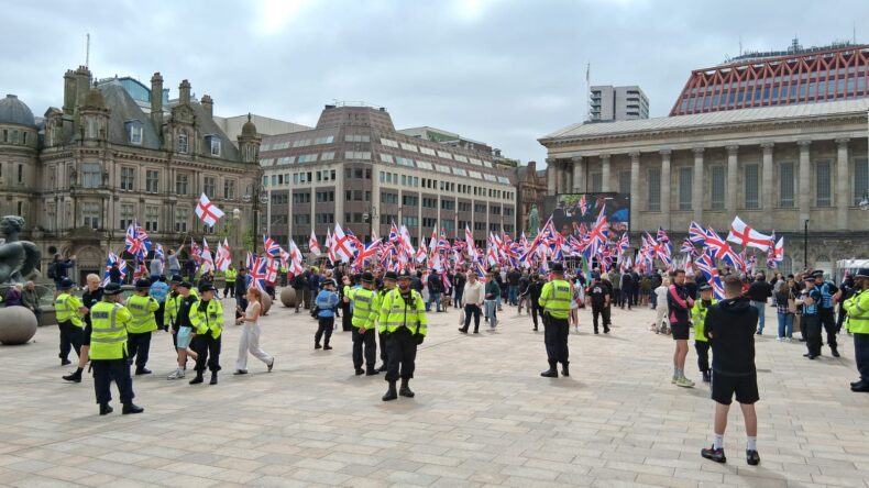 Britain First Birmingham rally