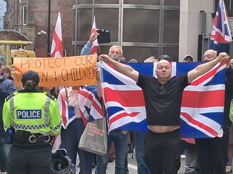 Liverpool anti fascist demo 9 August 2025 15