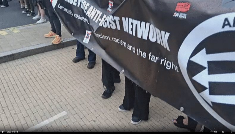 Anti-fascists vs UKIP liverpool 23 Aug 2025