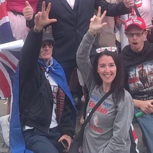 Mike Gott, left and Jodie Scott aka Goodban