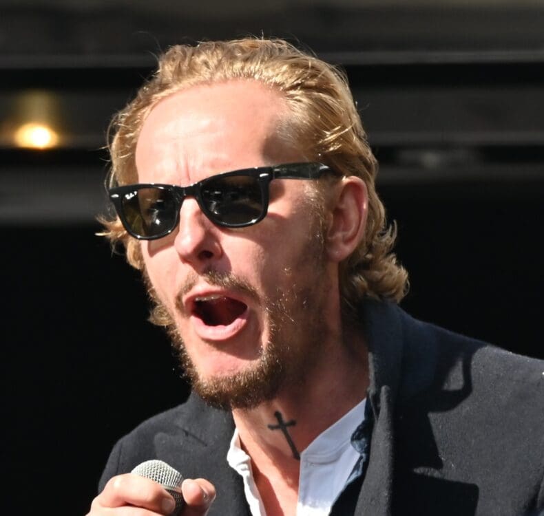 Laurence Fox at Tommy Robinson's 'Unite the Kingdom' 13 September 2025