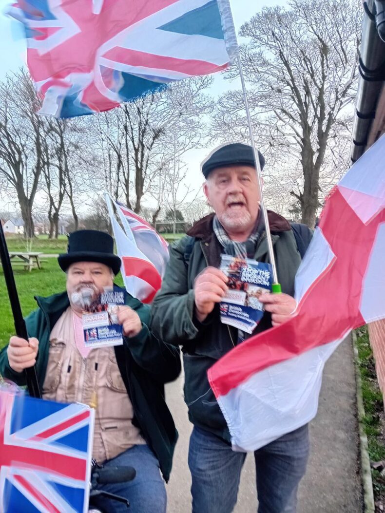 British Democrats at Folkestone demo 6 Dec 2025