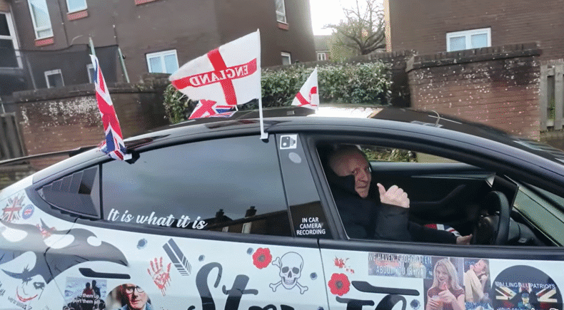 Shaun Chaney Napier demonstration 5 Dec 2025