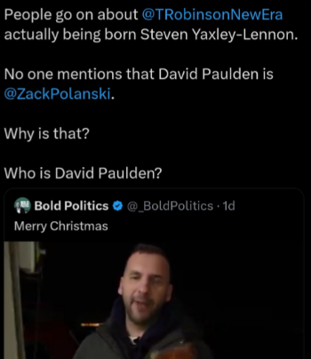 Lawrence Fox attacks Zak Polanski