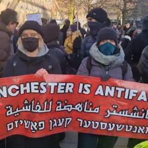 Manchester demo Hugh Anthony 10 Jan 2026