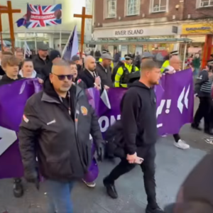 UKIP march Exeter 17 Jan 2026