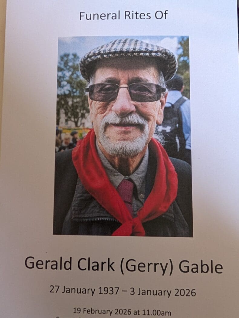 Gerry Gable funeral