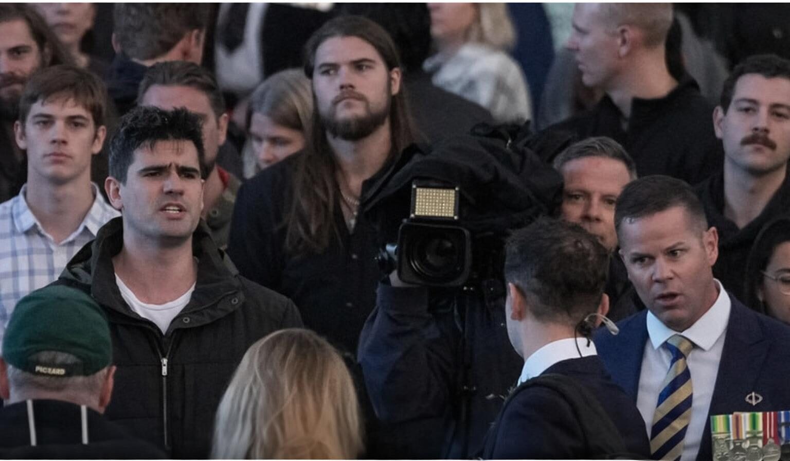 Australian nazis in court over Anzac Day disruption