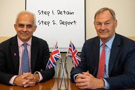 Ben Habib with Rupert Lowe